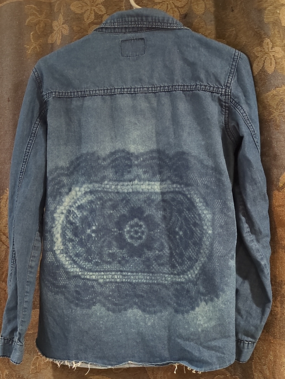 Vintage Custom Denim jacket Shirt - Patricia Foster